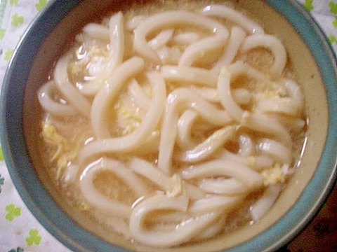 食欲が無い時の簡単卵煮込みうどん～☆